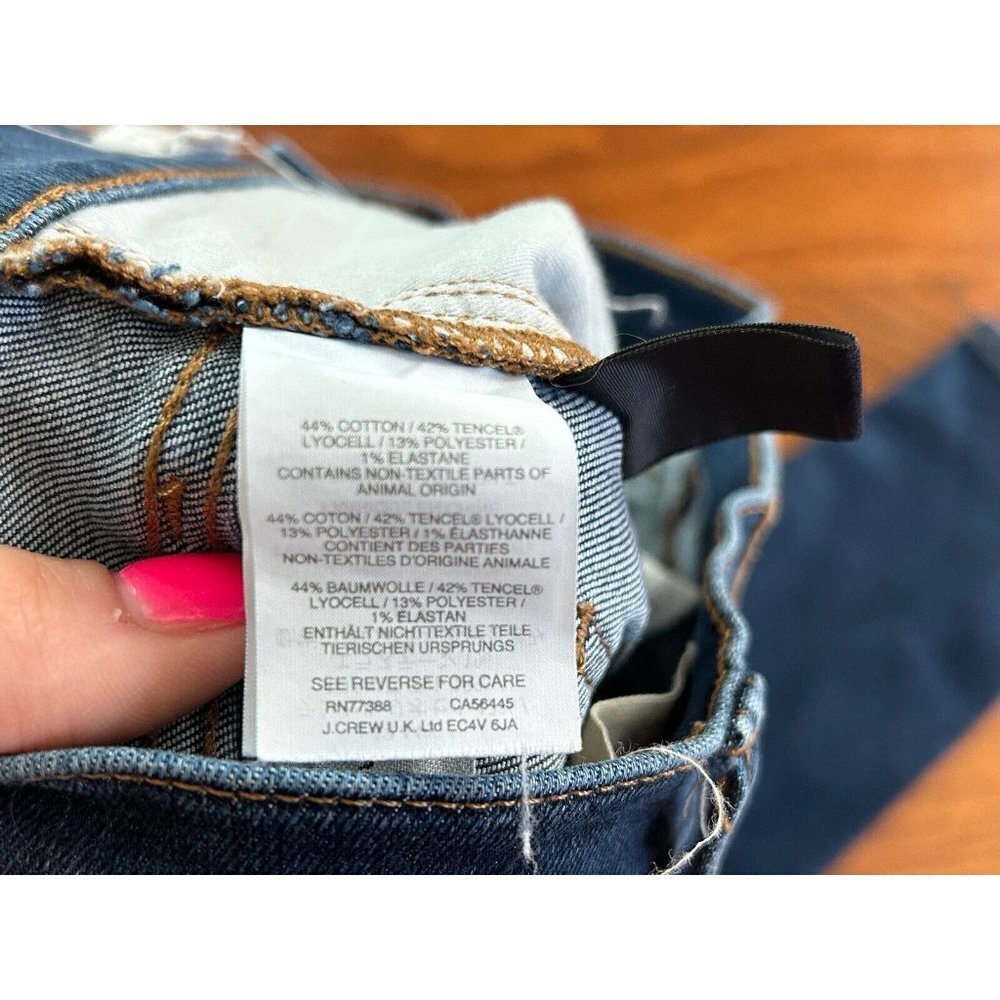 Madewell 9” High Rise Skinny Medium wash jeans 25 Womens DEFECT - Picture 7 of 10